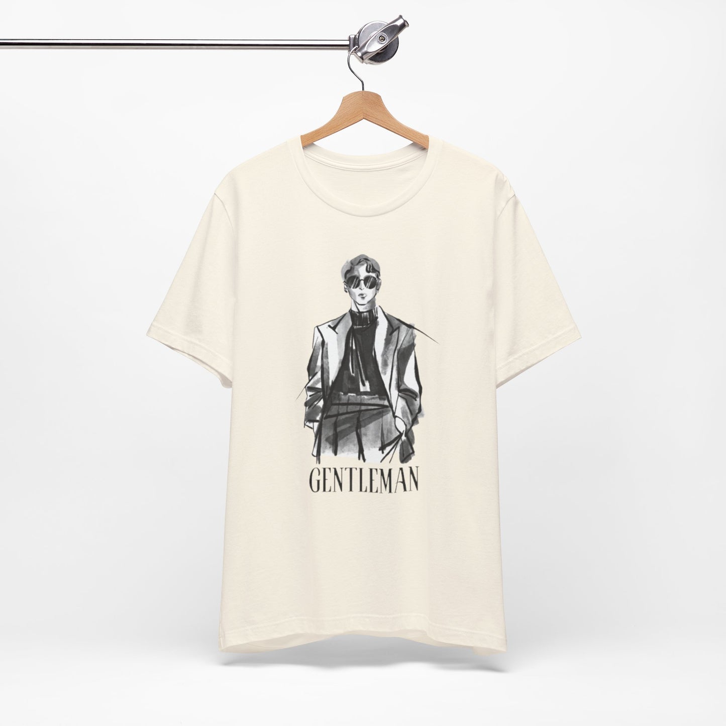 Gentleman Graphic Tee, Cool  Wear, Gift for Men, Stylish Streetwear, Men Fashion Shirt, Trendy Summer Top