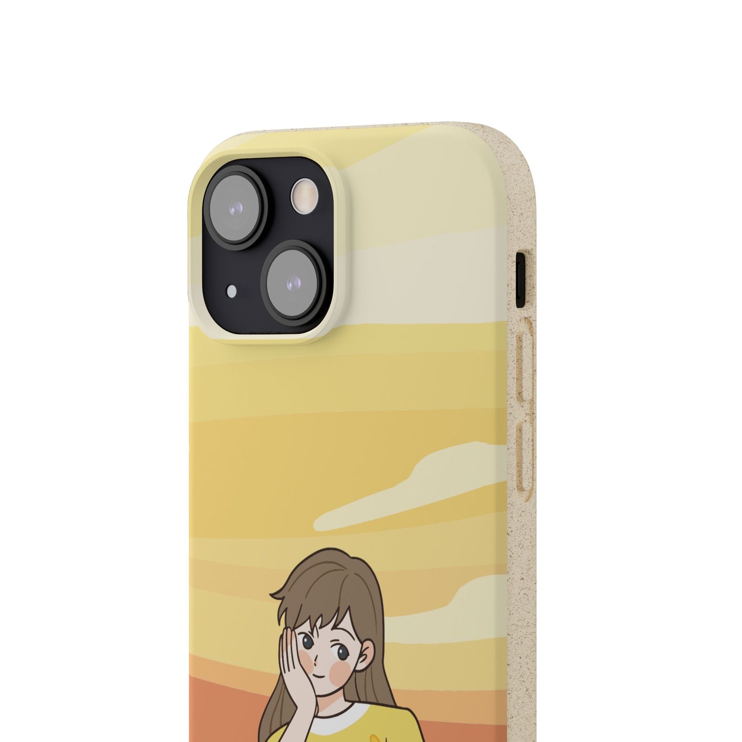Eco-Friendly Phone Case with Sunset Girl Design, Biodegradable Cell Phone Cover for Teens, Unique Gift for Nature Lovers, Sustainable [...]