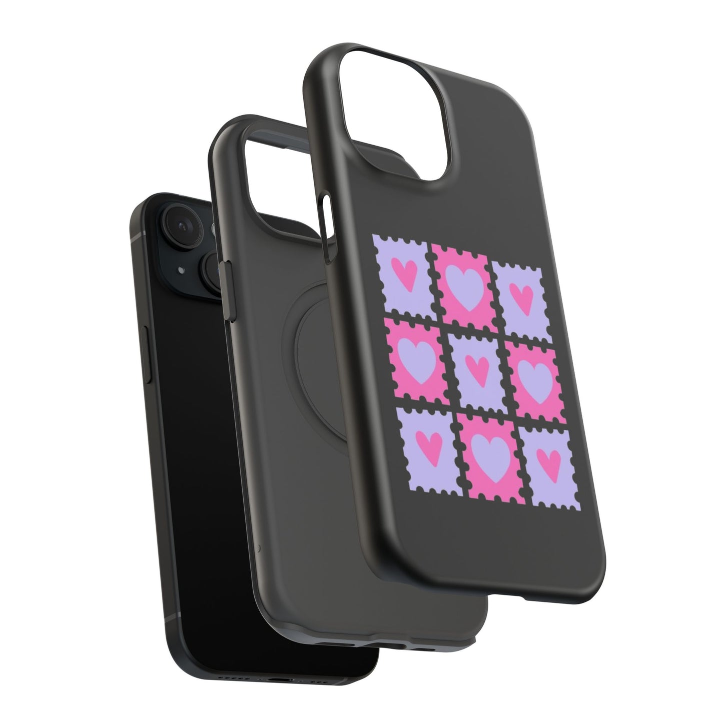 Heartfelt Impact-Resistant Phone Case | Cute , Durable Phone Cover, Stylish Protector, Unique Love Design, Heart Theme