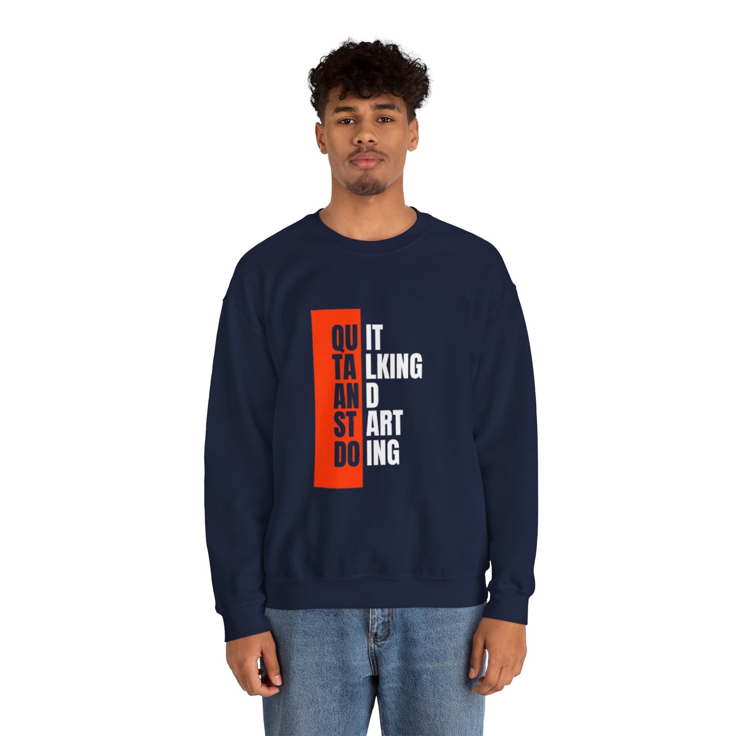 Crewneck Sweatshirt -Men Apparel, Cozy Sweatshirt, Gift for Him , Everyday Outfit, Relaxed Fit