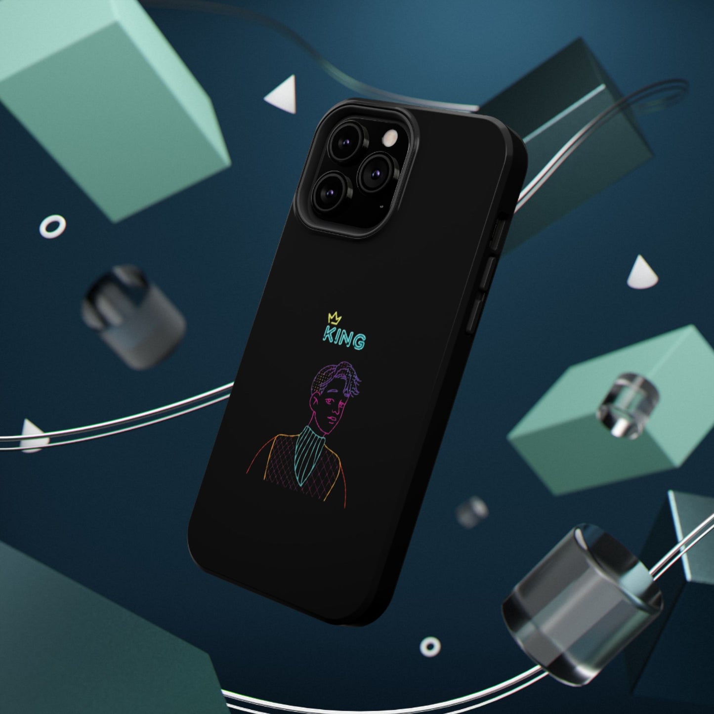 Impact-Resistant Phone Case  – Durable, Stylish Protection for Your Phone, Gift for Royalty Enthusiasts, Smartphone