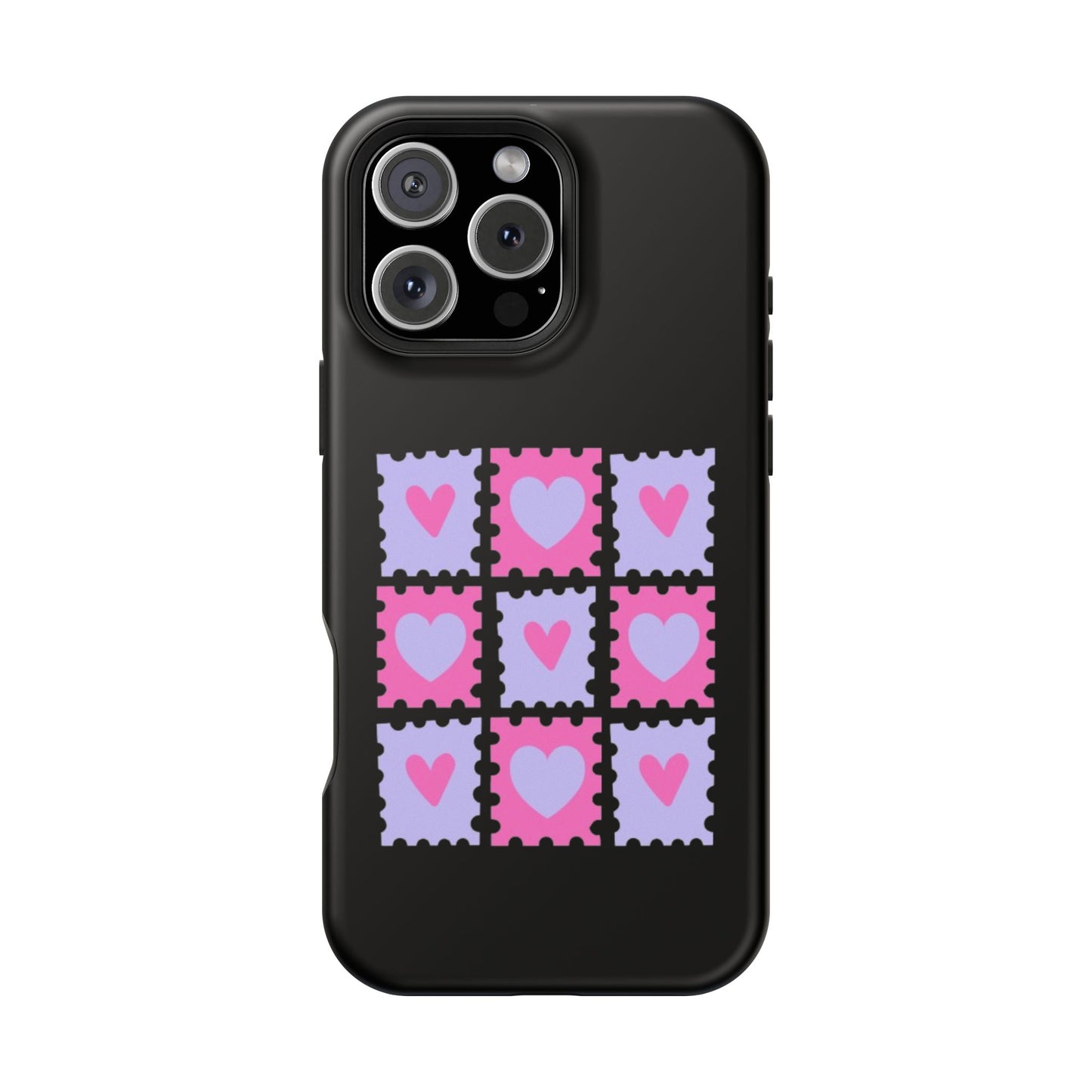 Heartfelt Impact-Resistant Phone Case | Cute , Durable Phone Cover, Stylish Protector, Unique Love Design, Heart Theme