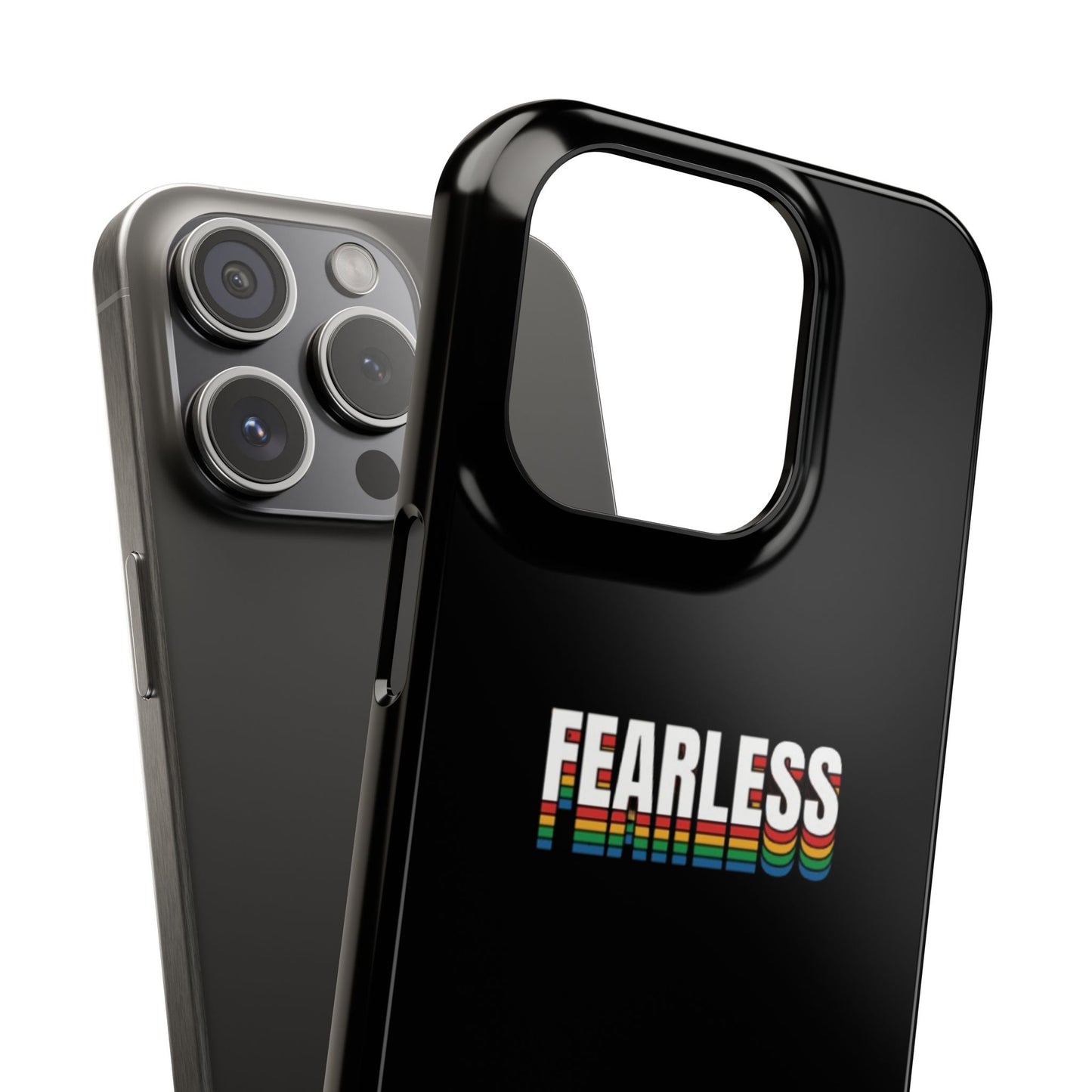 Fearless Slim Phone Case, Stylish Cellphone Cover,  Accessory, Gift for Friends
