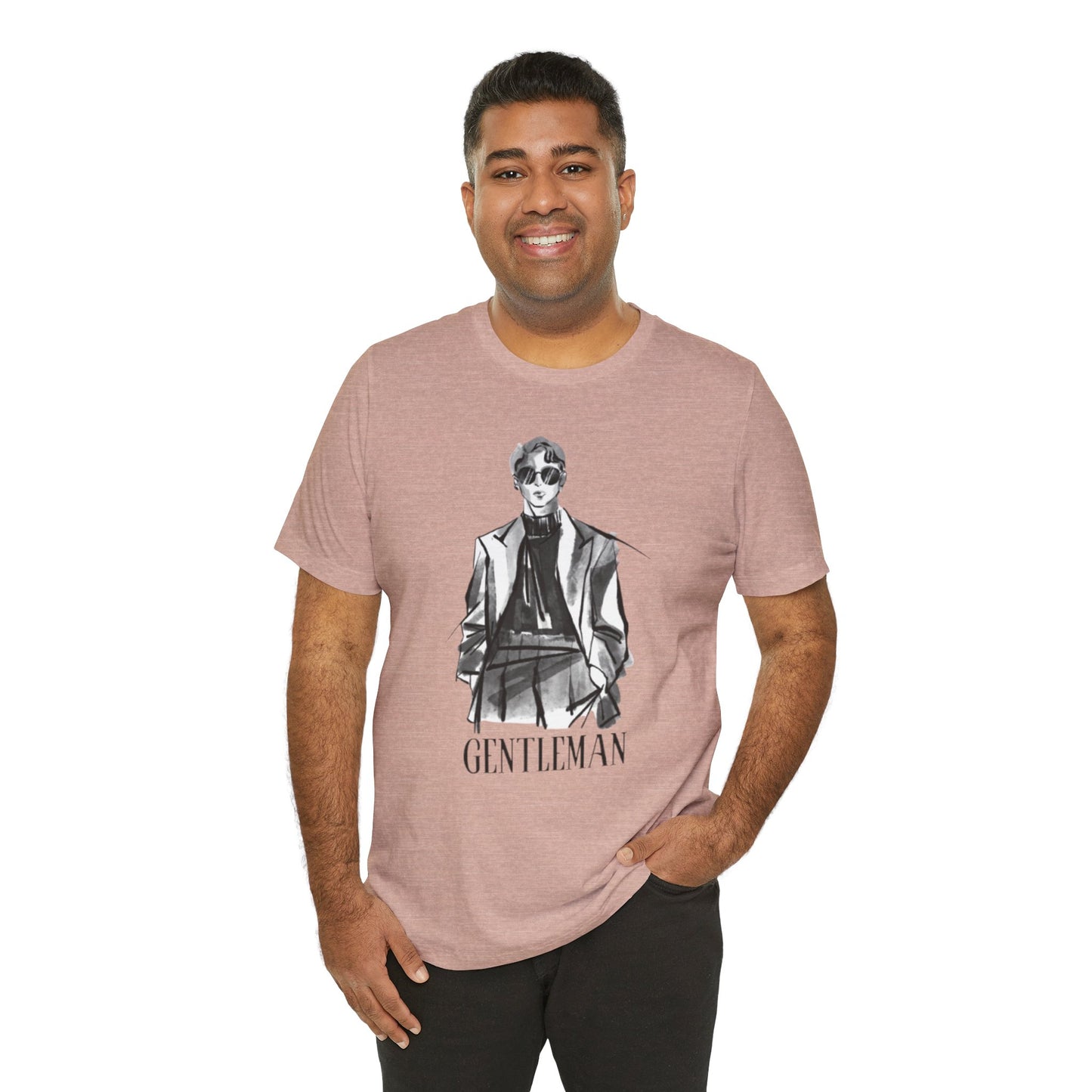Gentleman Graphic Tee, Cool  Wear, Gift for Men, Stylish Streetwear, Men Fashion Shirt, Trendy Summer Top