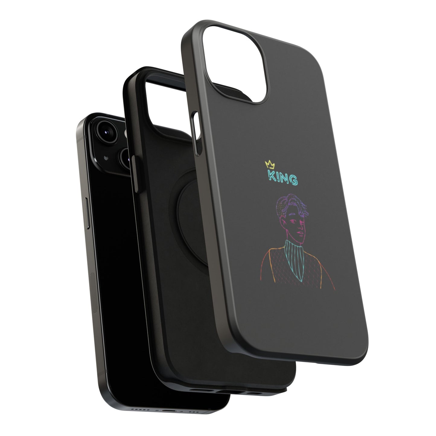 Impact-Resistant Phone Case  – Durable, Stylish Protection for Your Phone, Gift for Royalty Enthusiasts, Smartphone