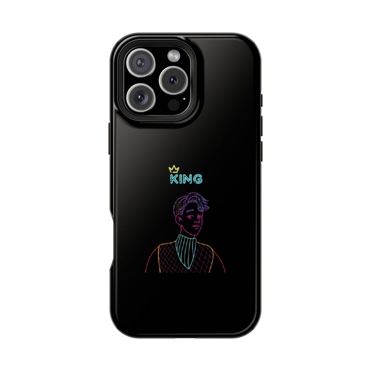 Impact-Resistant Phone Case  – Durable, Stylish Protection for Your Phone, Gift for Royalty Enthusiasts, Smartphone
