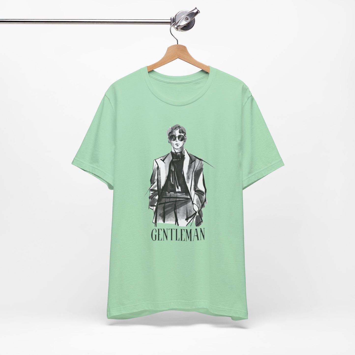 Gentleman Graphic Tee, Cool  Wear, Gift for Men, Stylish Streetwear, Men Fashion Shirt, Trendy Summer Top