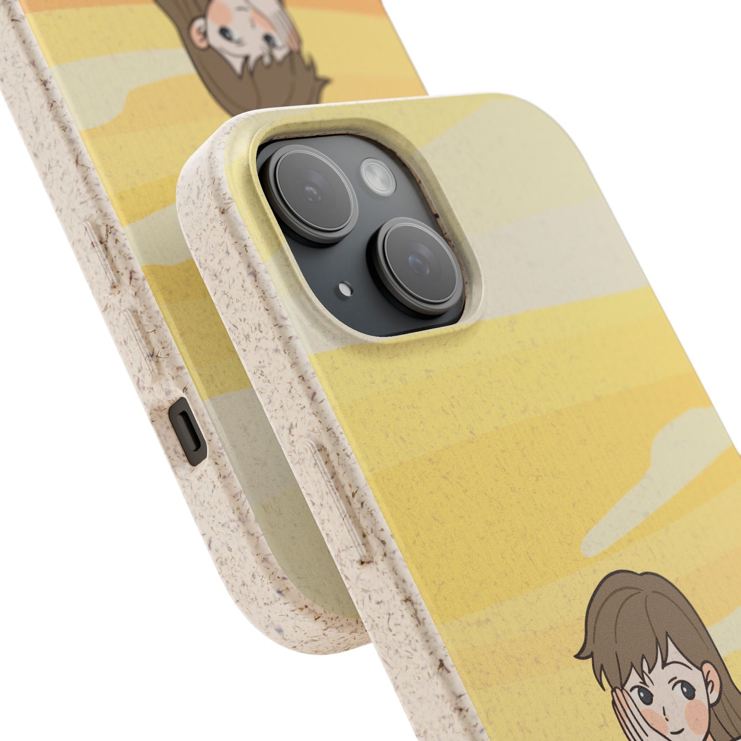 Eco-Friendly Phone Case with Sunset Girl Design, Biodegradable Cell Phone Cover for Teens, Unique Gift for Nature Lovers, Sustainable [...]