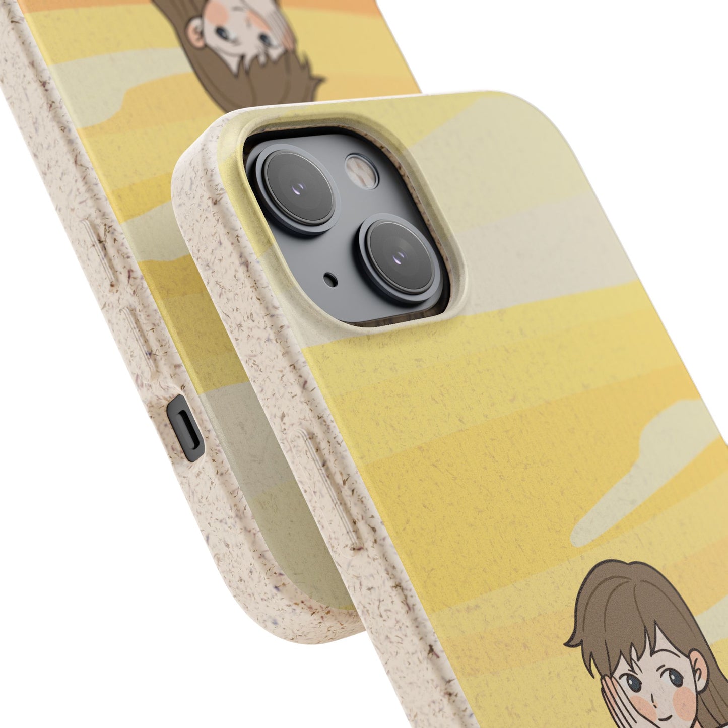 Eco-Friendly Phone Case with Sunset Girl Design, Biodegradable Cell Phone Cover for Teens, Unique Gift for Nature Lovers, Sustainable [...]