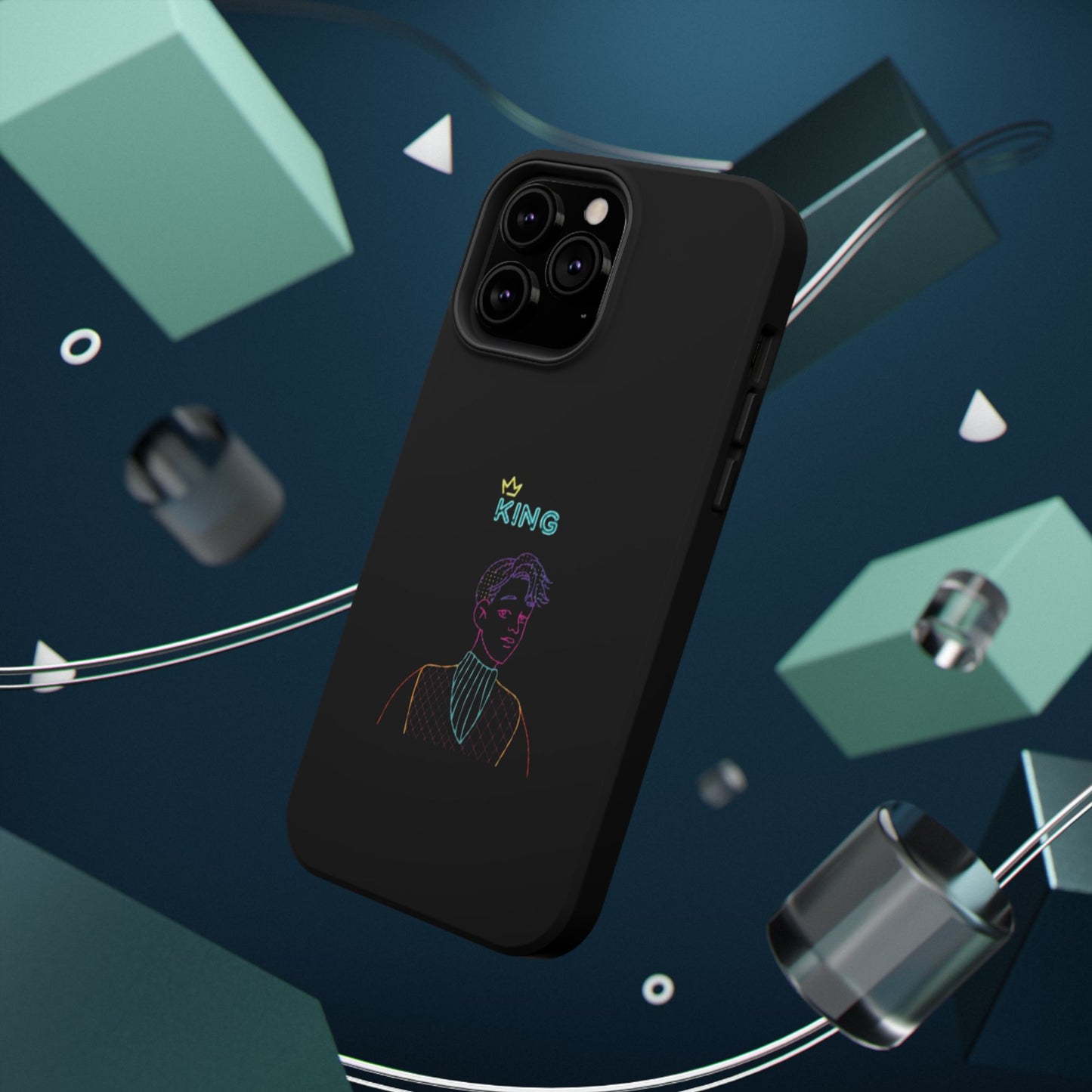 Impact-Resistant Phone Case  – Durable, Stylish Protection for Your Phone, Gift for Royalty Enthusiasts, Smartphone