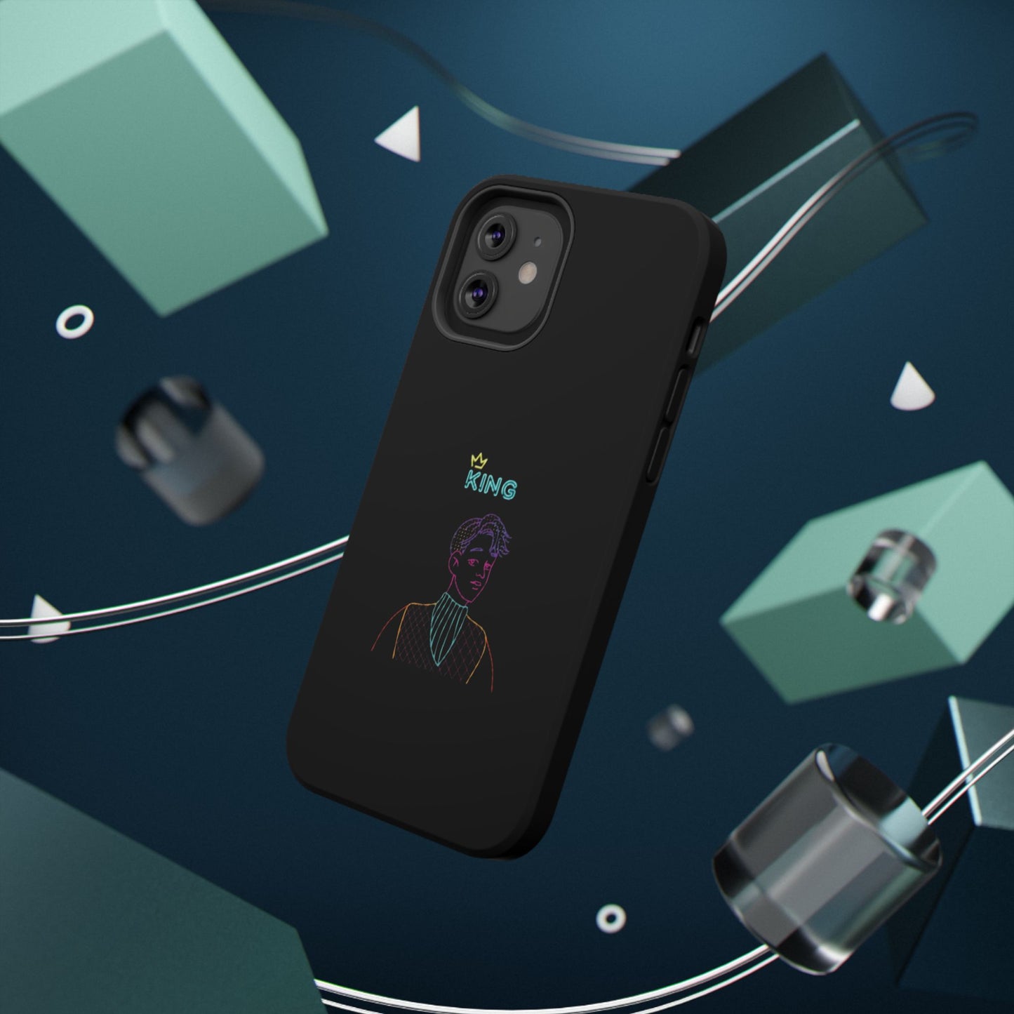 Impact-Resistant Phone Case  – Durable, Stylish Protection for Your Phone, Gift for Royalty Enthusiasts, Smartphone