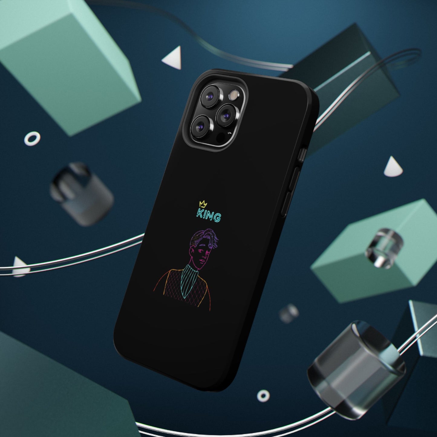 Impact-Resistant Phone Case  – Durable, Stylish Protection for Your Phone, Gift for Royalty Enthusiasts, Smartphone