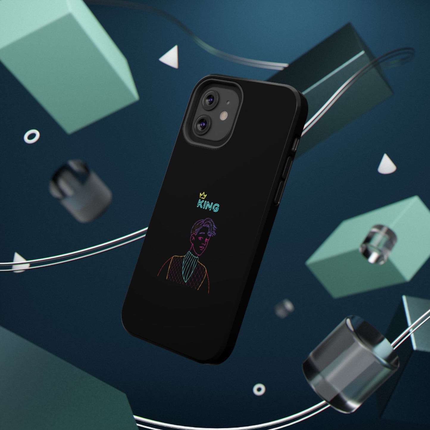 Impact-Resistant Phone Case  – Durable, Stylish Protection for Your Phone, Gift for Royalty Enthusiasts, Smartphone