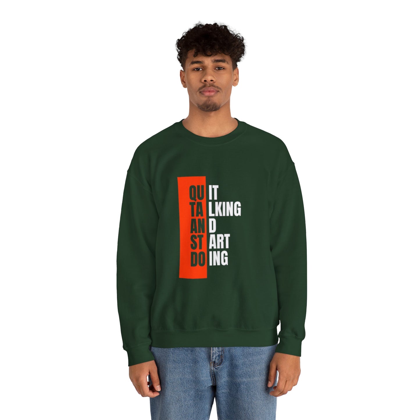 Crewneck Sweatshirt -Men Apparel, Cozy Sweatshirt, Gift for Him , Everyday Outfit, Relaxed Fit