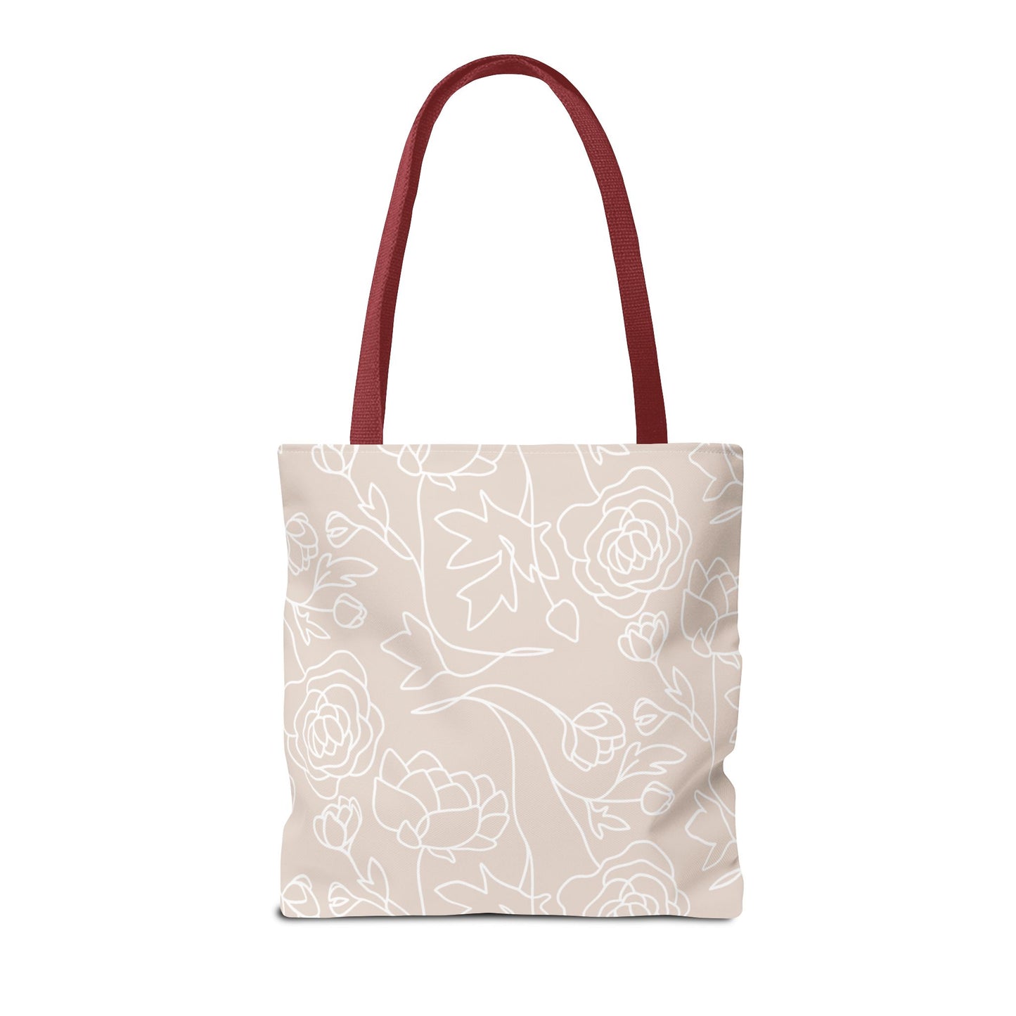 Inspirational Floral Tote Bag |Bag for Everyday Use, Eco-Friendly Gift, Shopping Bag, Beach Tote, Gift for Friends