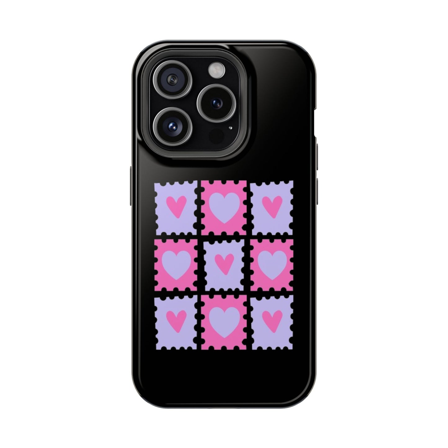 Heartfelt Impact-Resistant Phone Case | Cute , Durable Phone Cover, Stylish Protector, Unique Love Design, Heart Theme