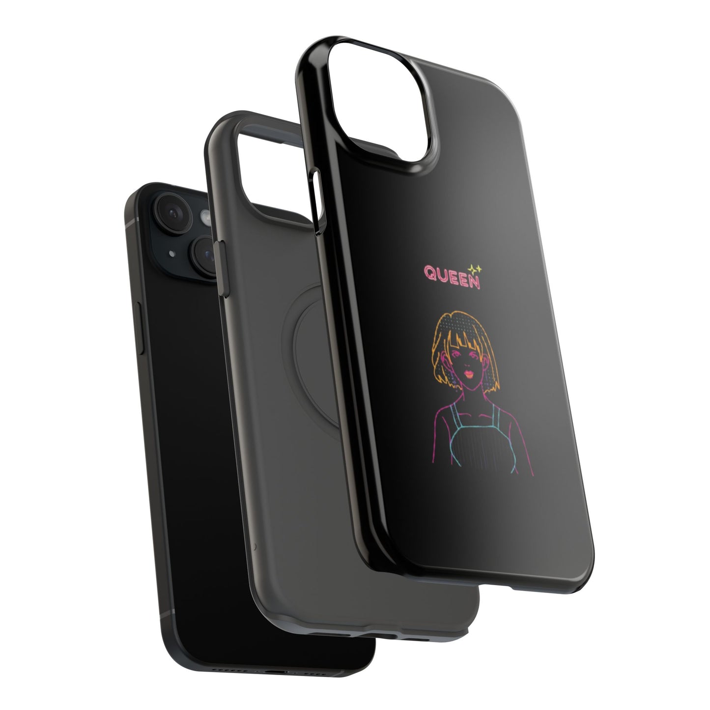 Impact-Resistant Phone Case, Stylish and Durable Phone Covers, Gift for Her, Birthday Essentials, Smartphone Accessories