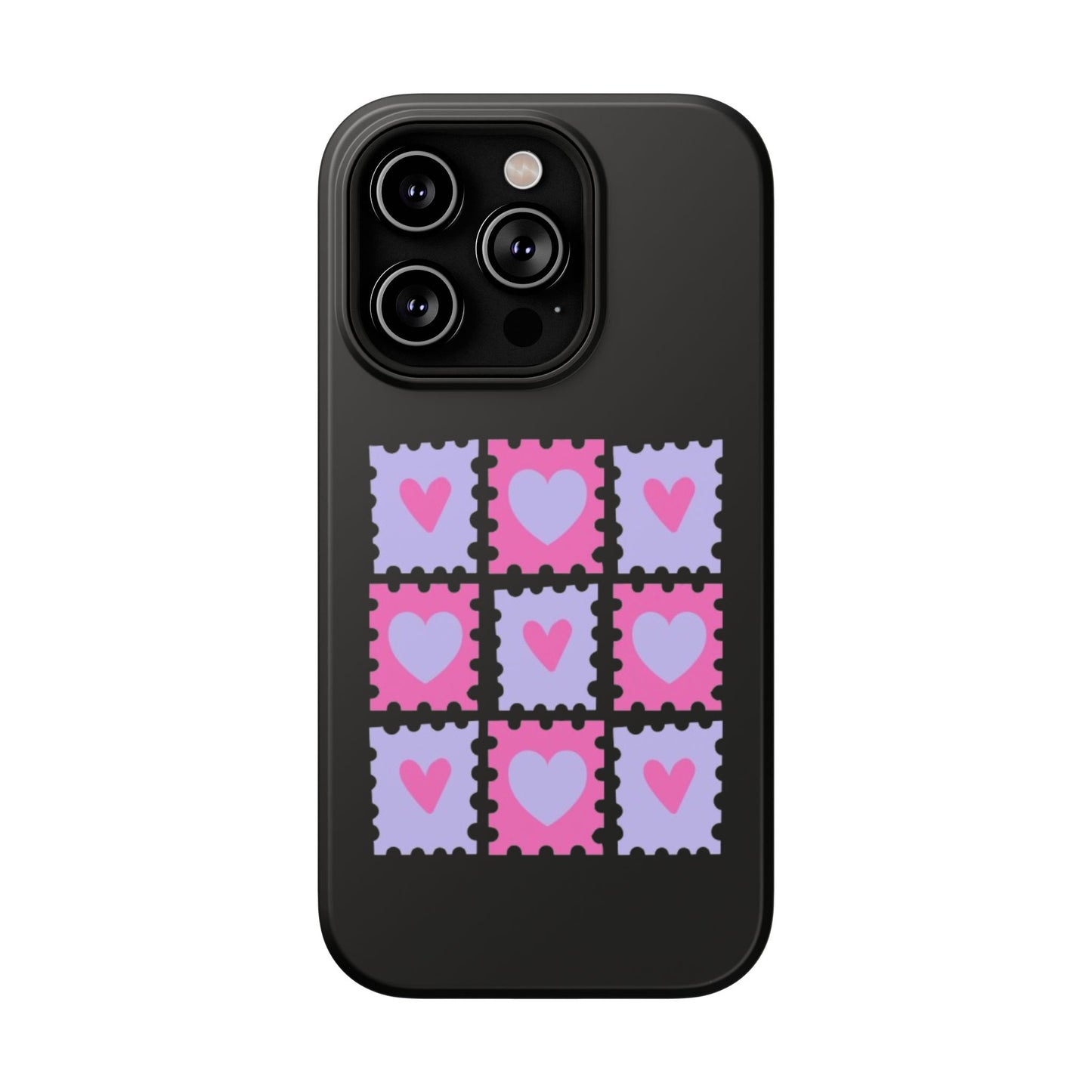 Heartfelt Impact-Resistant Phone Case | Cute , Durable Phone Cover, Stylish Protector, Unique Love Design, Heart Theme