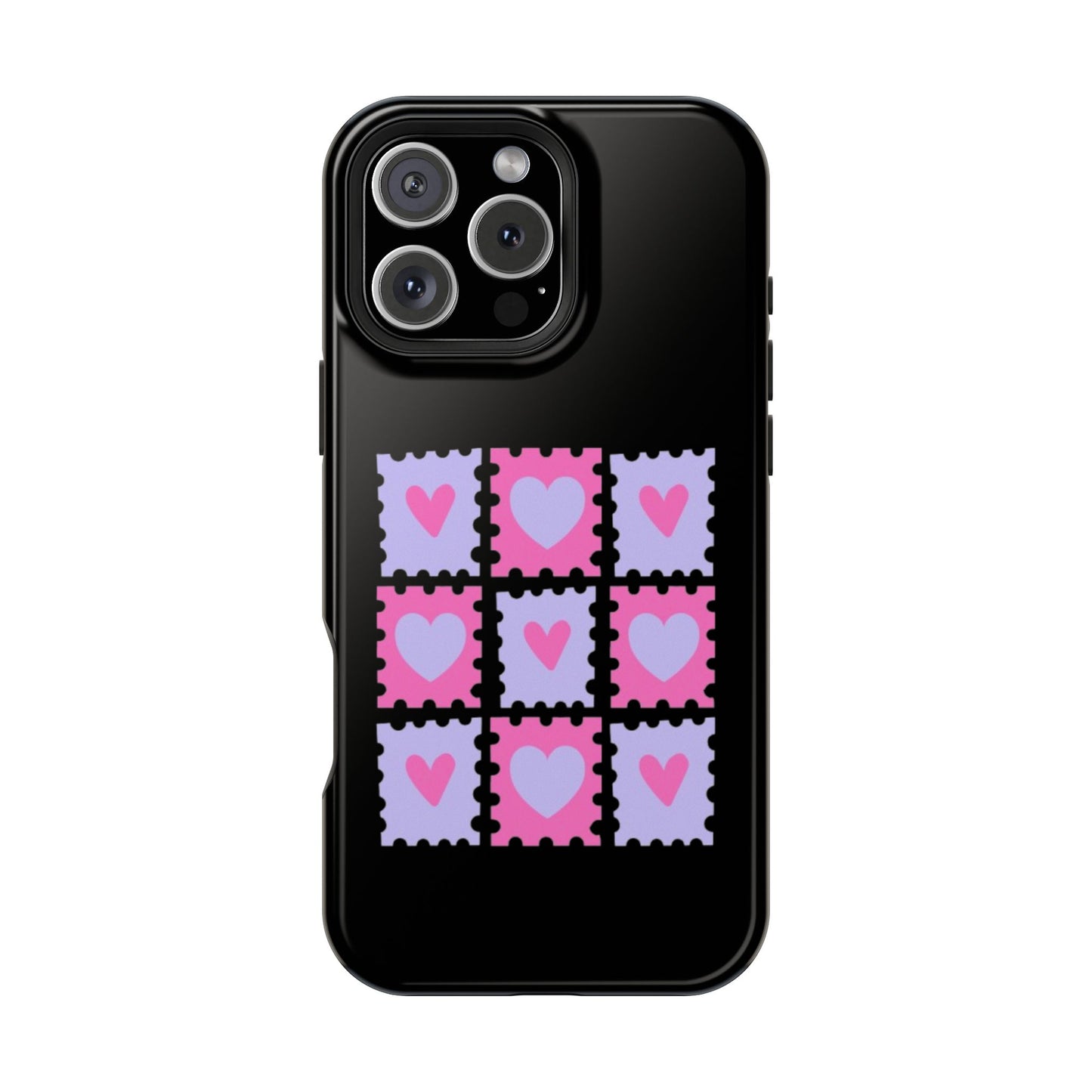 Heartfelt Impact-Resistant Phone Case | Cute , Durable Phone Cover, Stylish Protector, Unique Love Design, Heart Theme