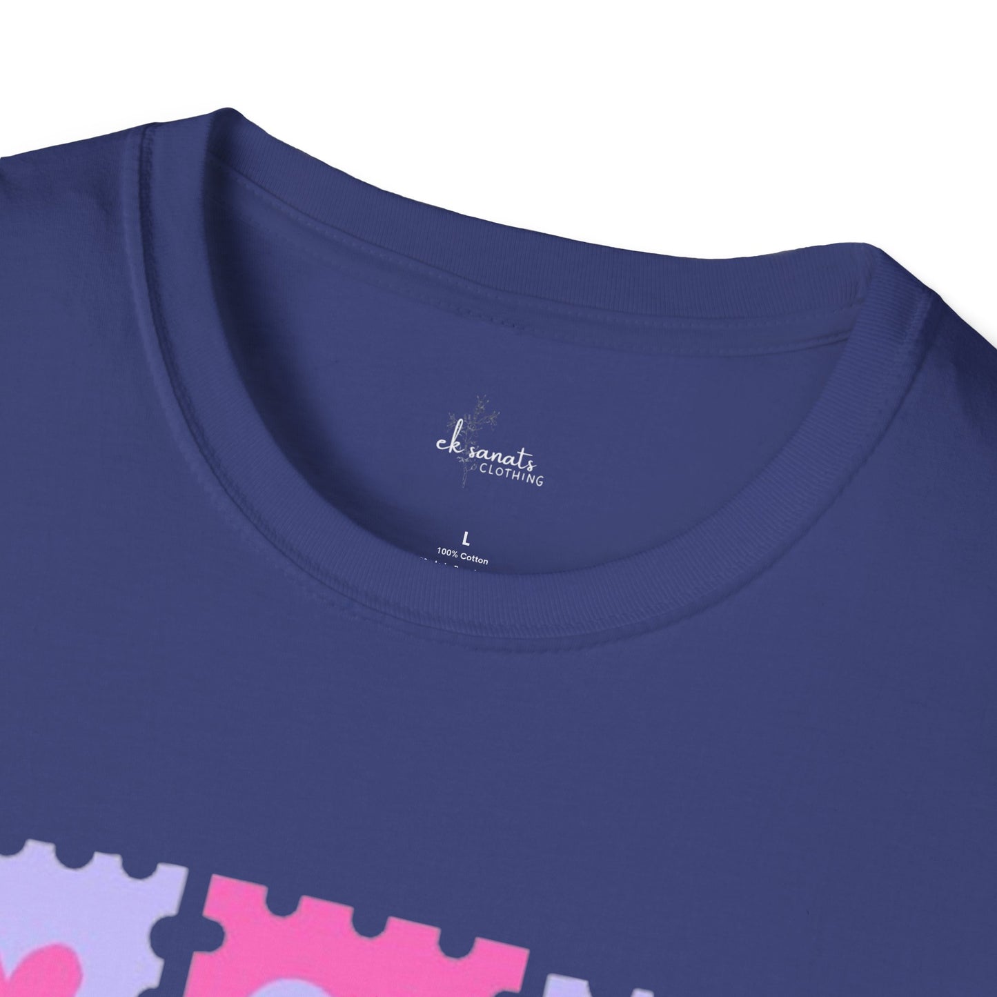 Heart Stamp Softstyle T-Shirt |Women Tee for Valentine's Day, Birthday Gift, Casual Wear