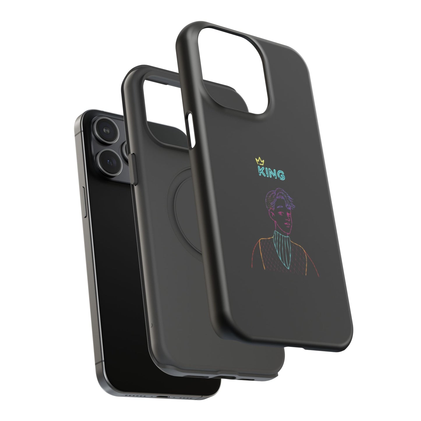 Impact-Resistant Phone Case  – Durable, Stylish Protection for Your Phone, Gift for Royalty Enthusiasts, Smartphone
