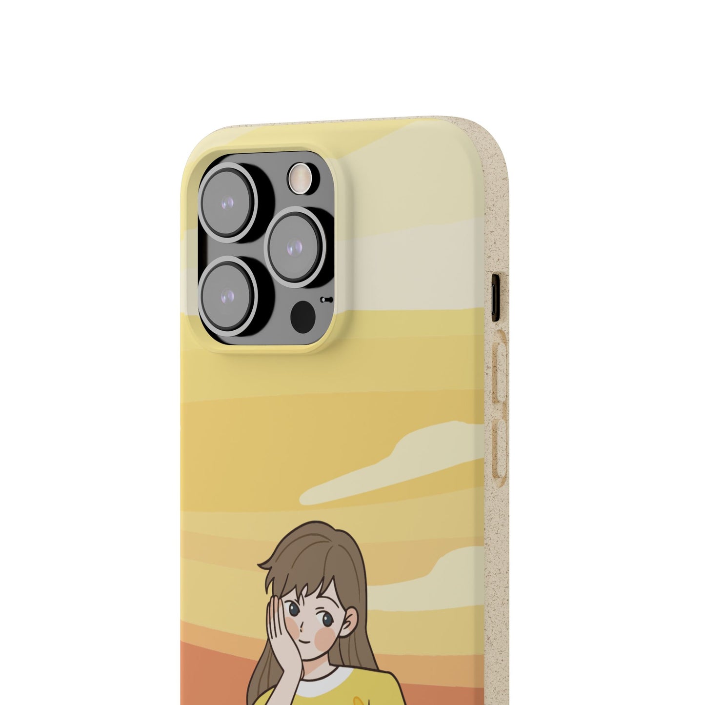 Eco-Friendly Phone Case with Sunset Girl Design, Biodegradable Cell Phone Cover for Teens, Unique Gift for Nature Lovers, Sustainable [...]
