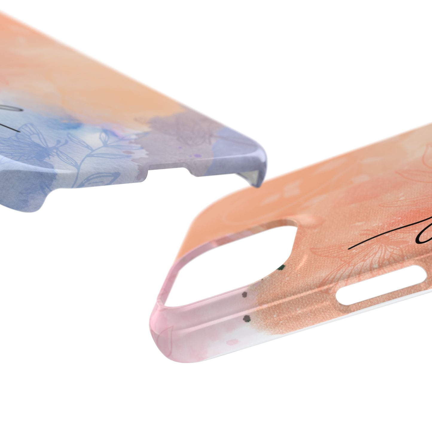 Joyful Slim Phone Case | Floral Design | Gifts for Her | Birthday | Everyday Style | Phone Accessory | Trendy Slim Cases