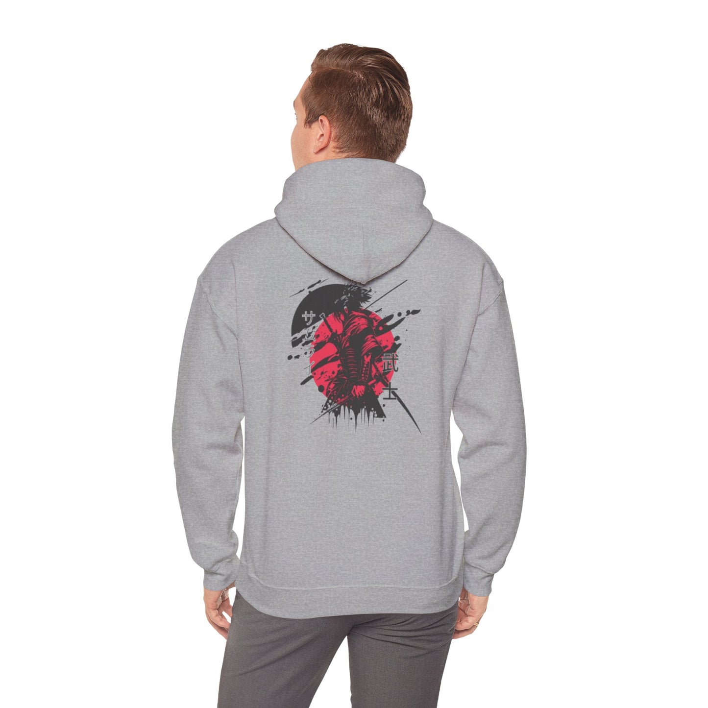 Men Hoodie: Focus on Strength, Unique Design, Fitness Sweatshirt