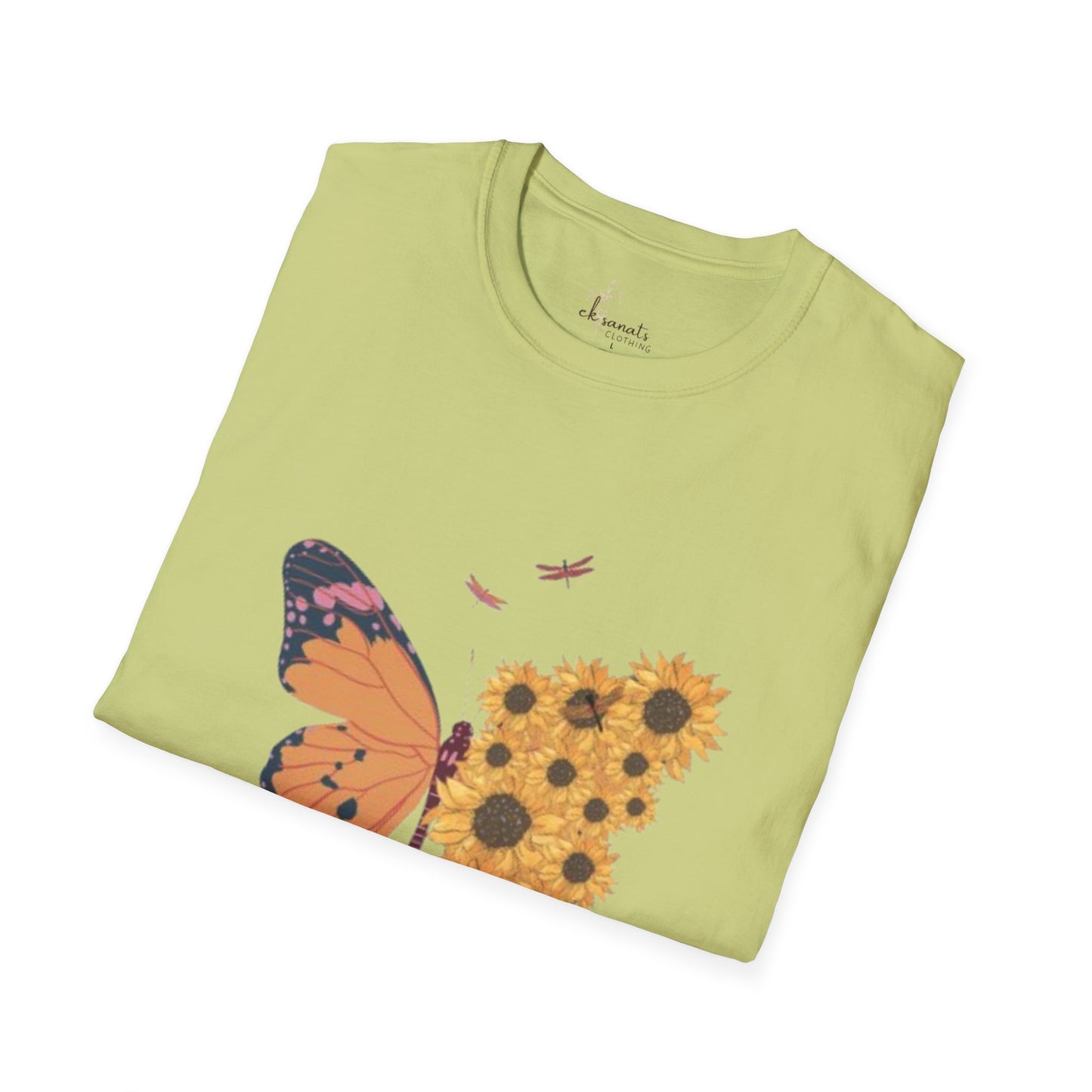 Women Softstyle T-Shirt| Butterfly, Summer Fashion, Daily wear