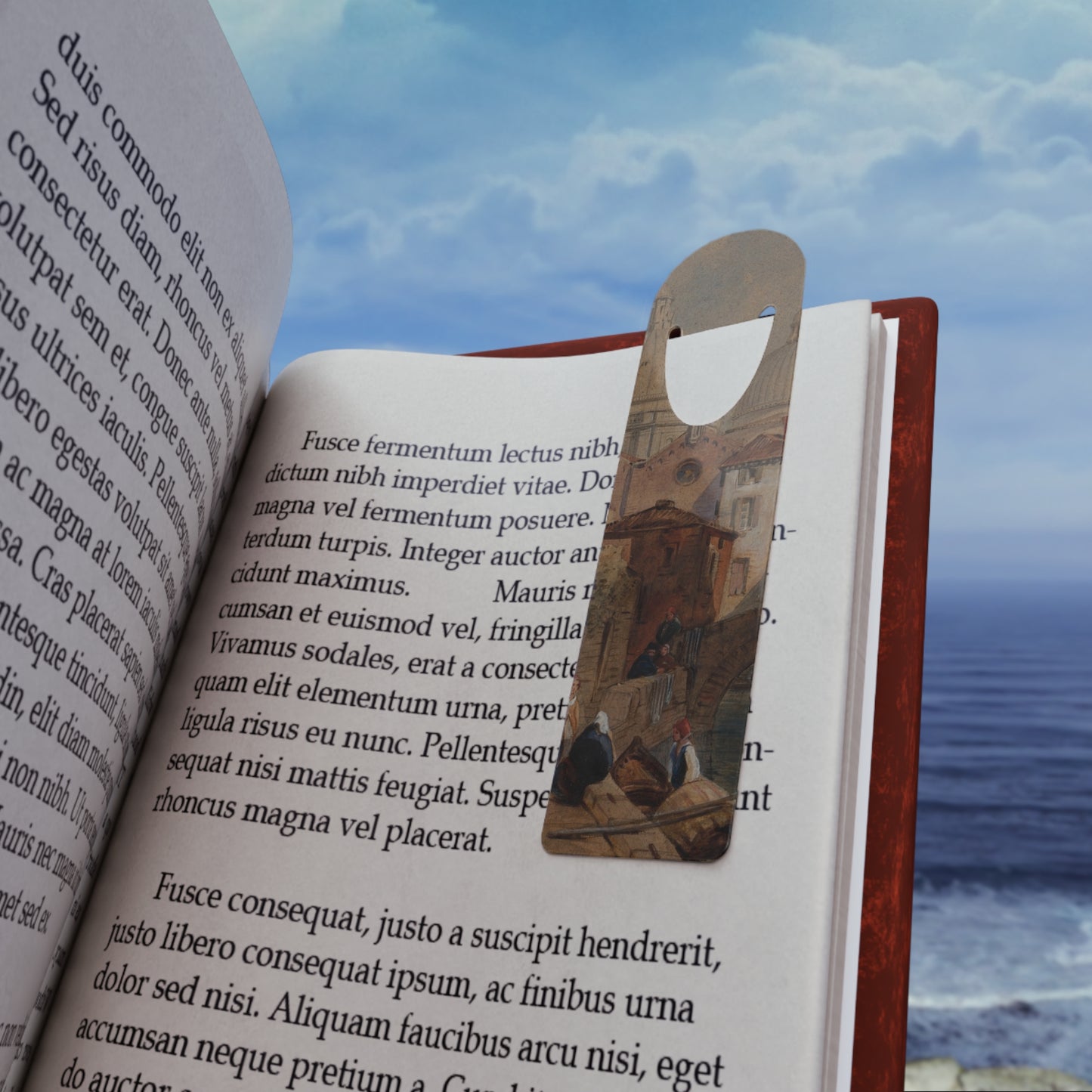 Elegant Metal Bookmark with Artistic Design, Perfect for Book Lovers, Gift for Readers, Literary Gifts, Personalized Bookmark, Stylish [...]