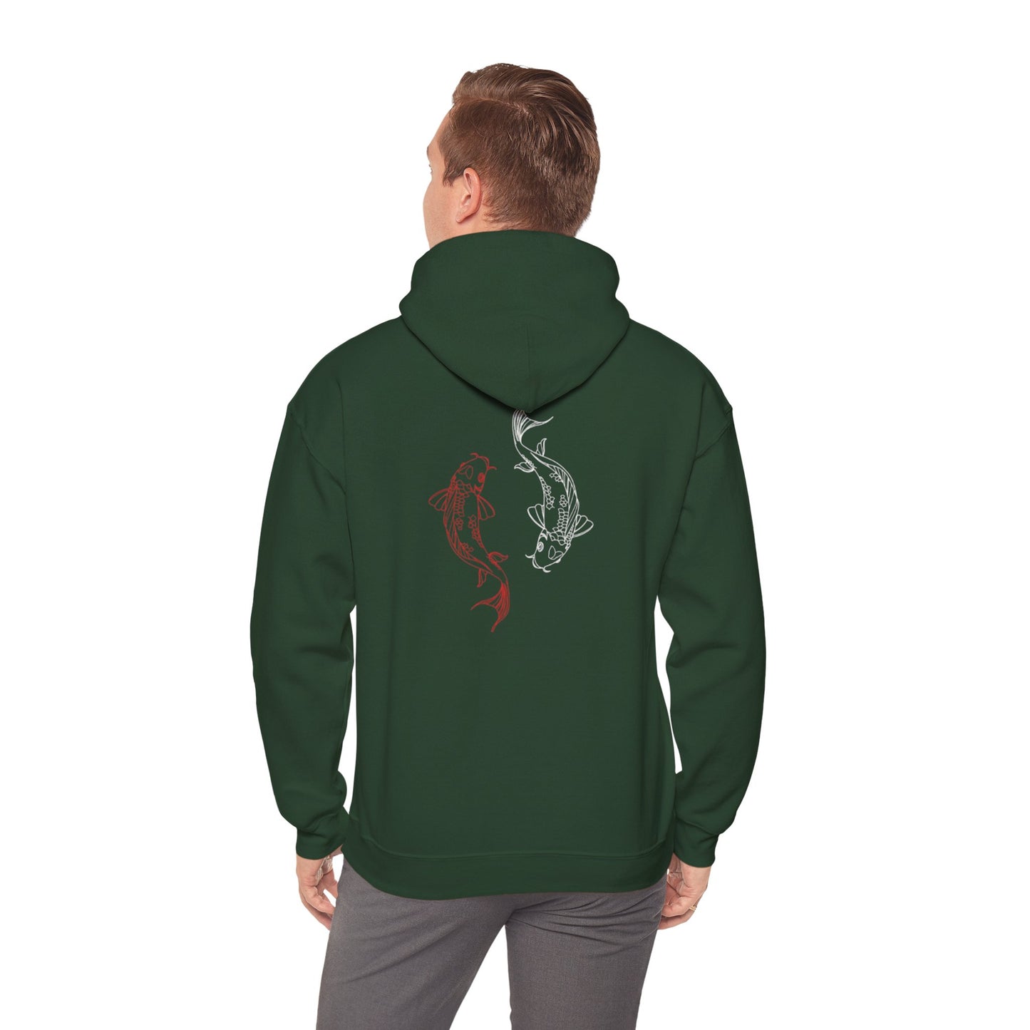 Positive Energy Men Heavy Blend™ Hoodie - Cozy Sweatshirt , Perfect Gift for Holidays, Chill Vibes
