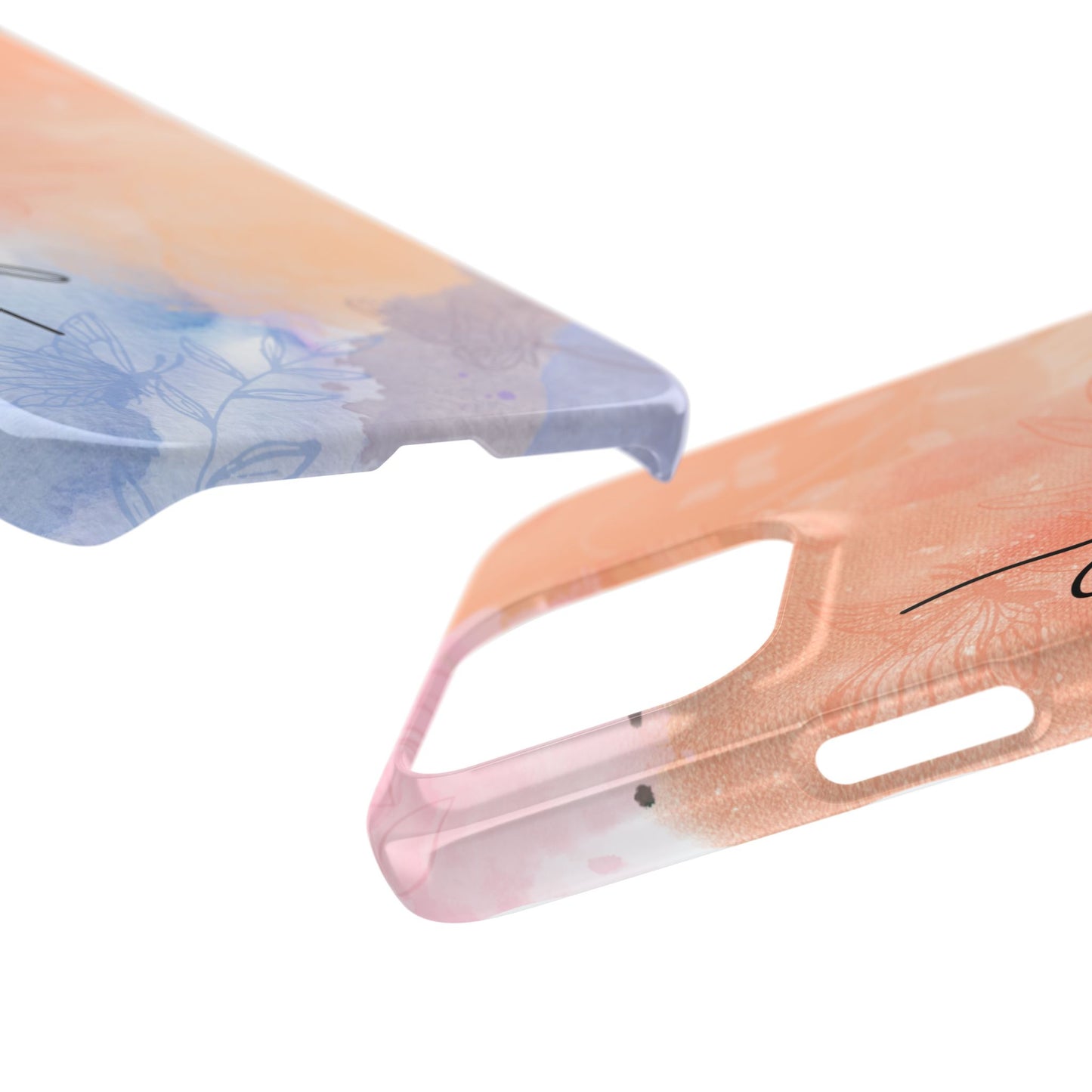 Joyful Slim Phone Case | Floral Design | Gifts for Her | Birthday | Everyday Style | Phone Accessory | Trendy Slim Cases