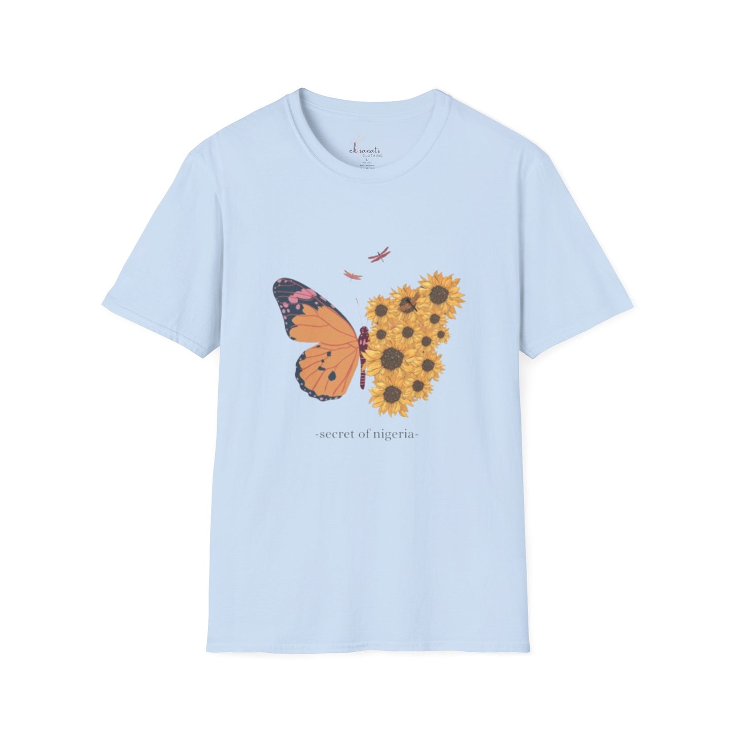 Women Softstyle T-Shirt| Butterfly, Summer Fashion, Daily wear