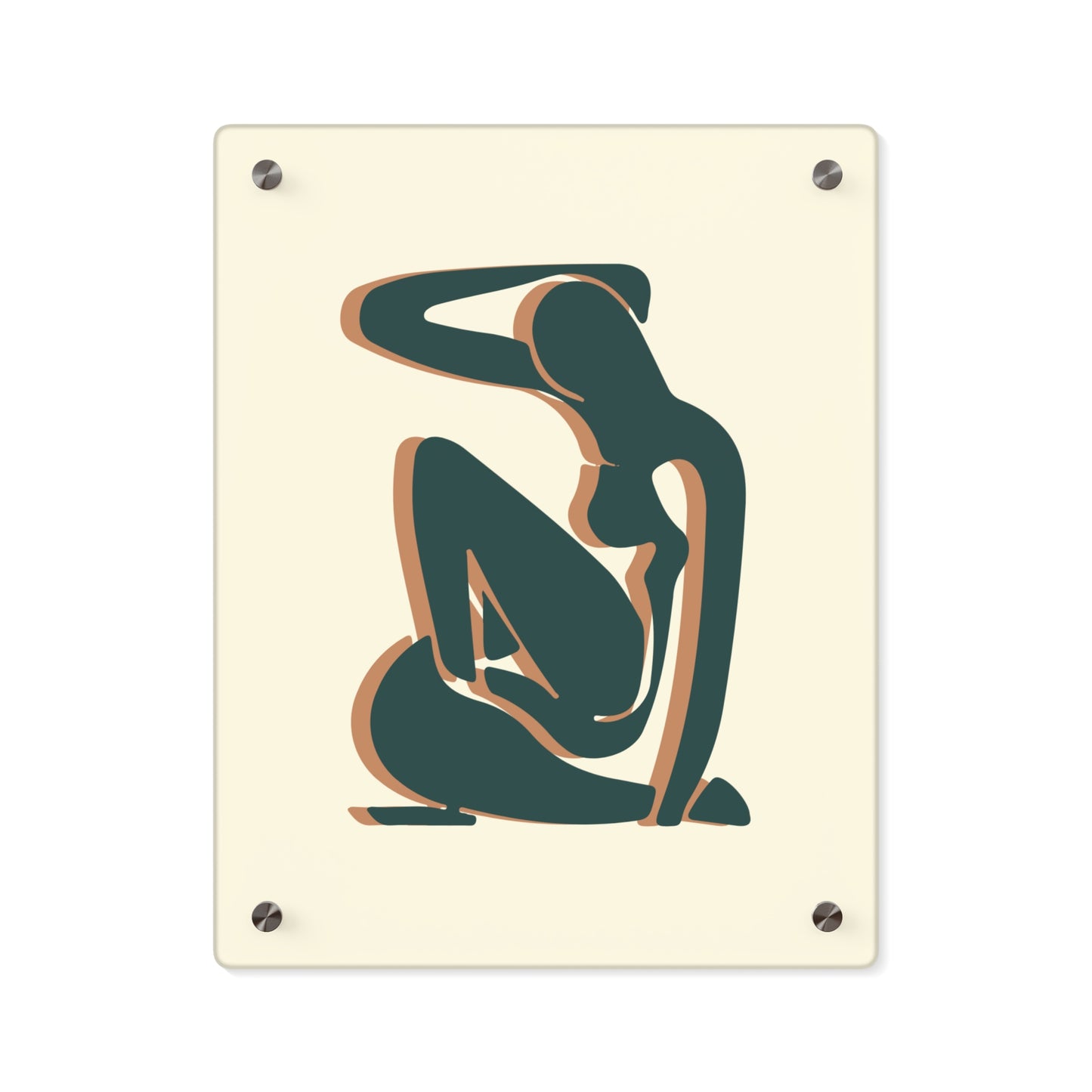 Minimalist Acrylic Wall Art Panel - Modern Home Decor, Abstract Female Figure, Bohemian Wall Decor, Gift for Art Lovers, Unique [...]