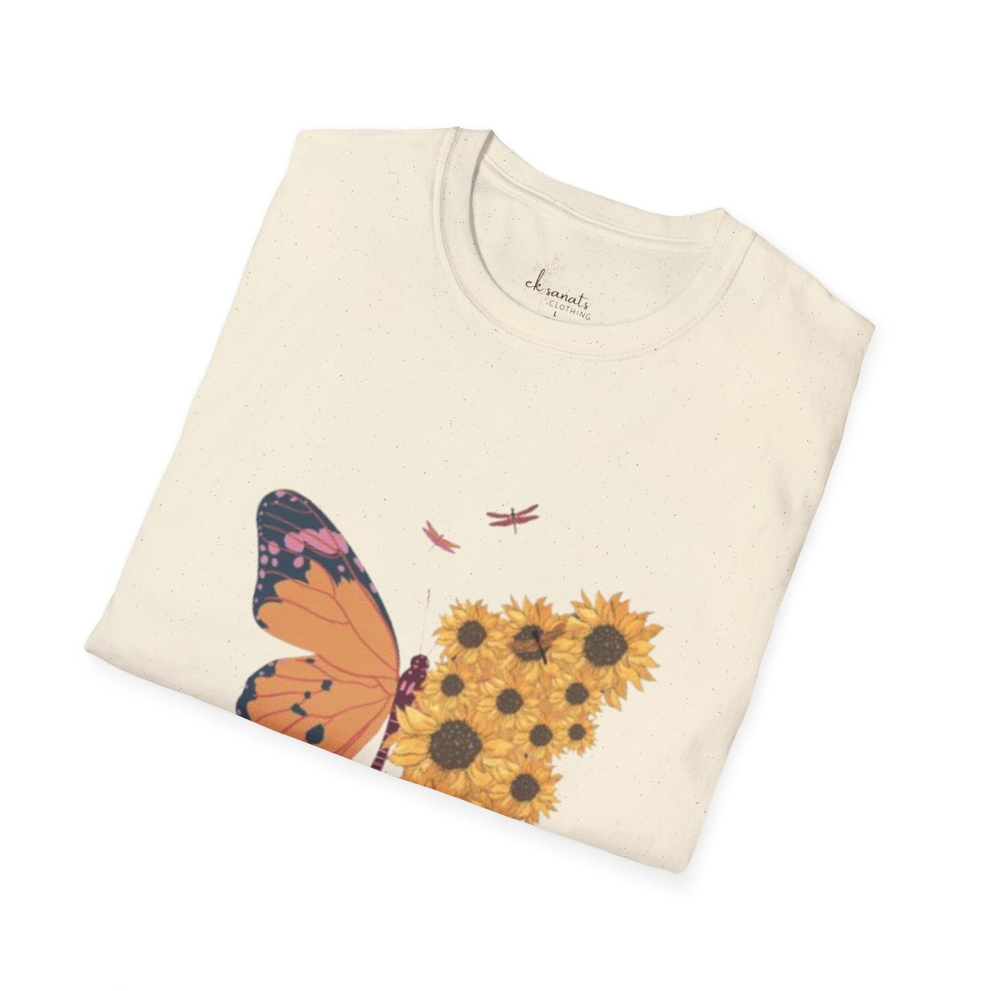 Women Softstyle T-Shirt| Butterfly, Summer Fashion, Daily wear