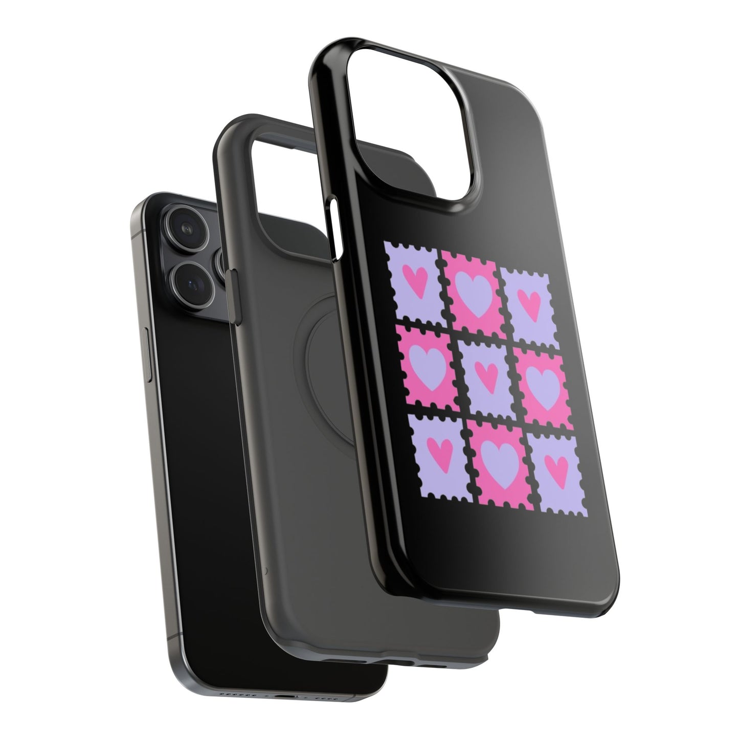 Heartfelt Impact-Resistant Phone Case | Cute , Durable Phone Cover, Stylish Protector, Unique Love Design, Heart Theme