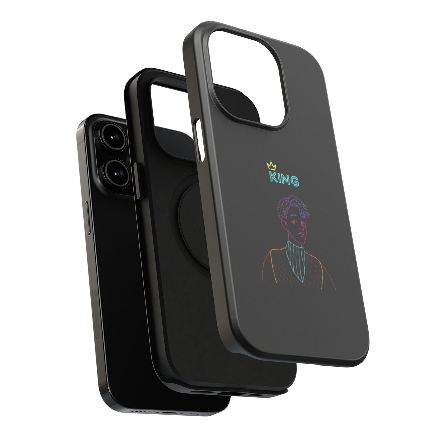 Impact-Resistant Phone Case  – Durable, Stylish Protection for Your Phone, Gift for Royalty Enthusiasts, Smartphone