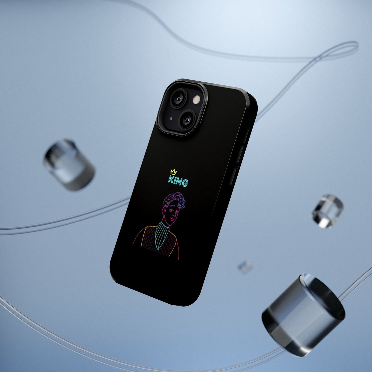 Impact-Resistant Phone Case  – Durable, Stylish Protection for Your Phone, Gift for Royalty Enthusiasts, Smartphone