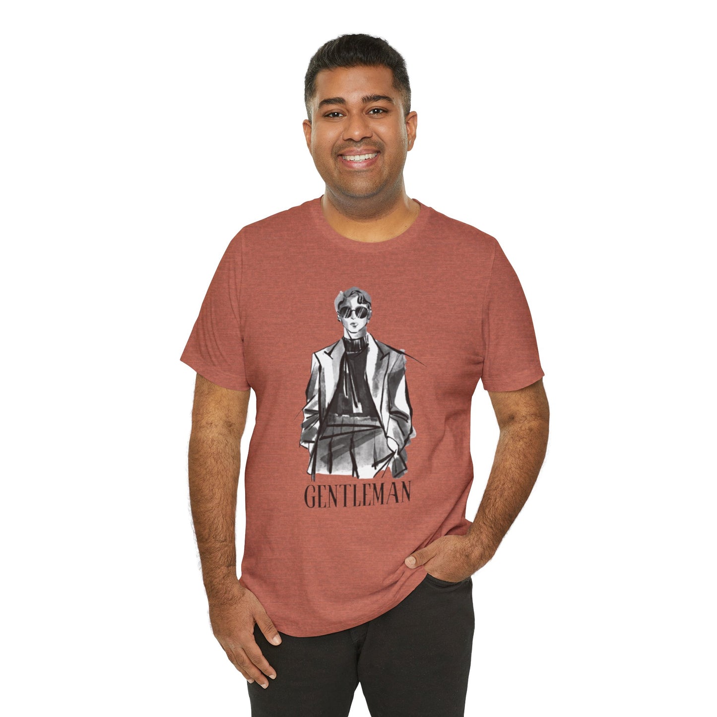 Gentleman Graphic Tee, Cool  Wear, Gift for Men, Stylish Streetwear, Men Fashion Shirt, Trendy Summer Top