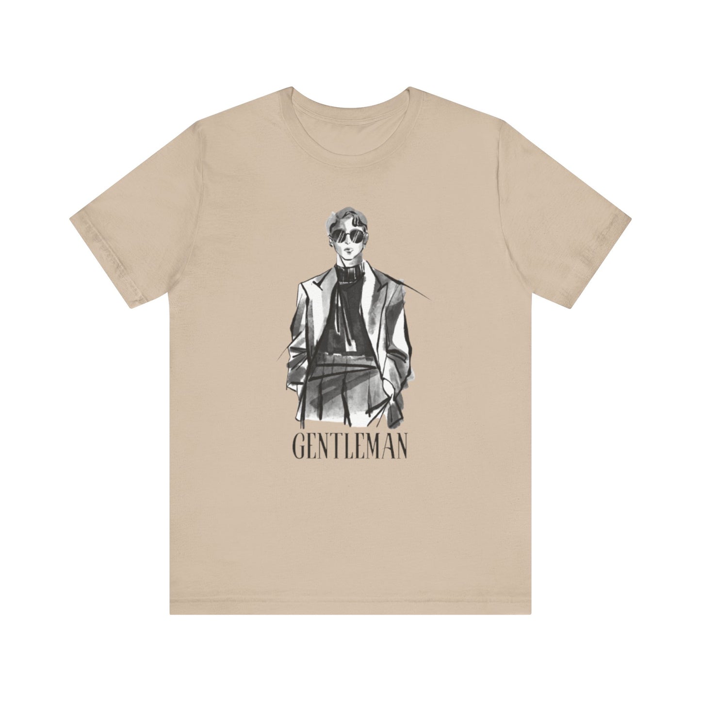 Gentleman Graphic Tee, Cool  Wear, Gift for Men, Stylish Streetwear, Men Fashion Shirt, Trendy Summer Top